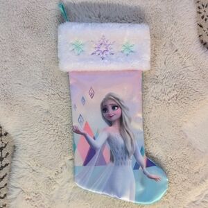 NWOT Disney Frozen Elsa Christmas Stocking – Plush Cuff – Licensed Ruz